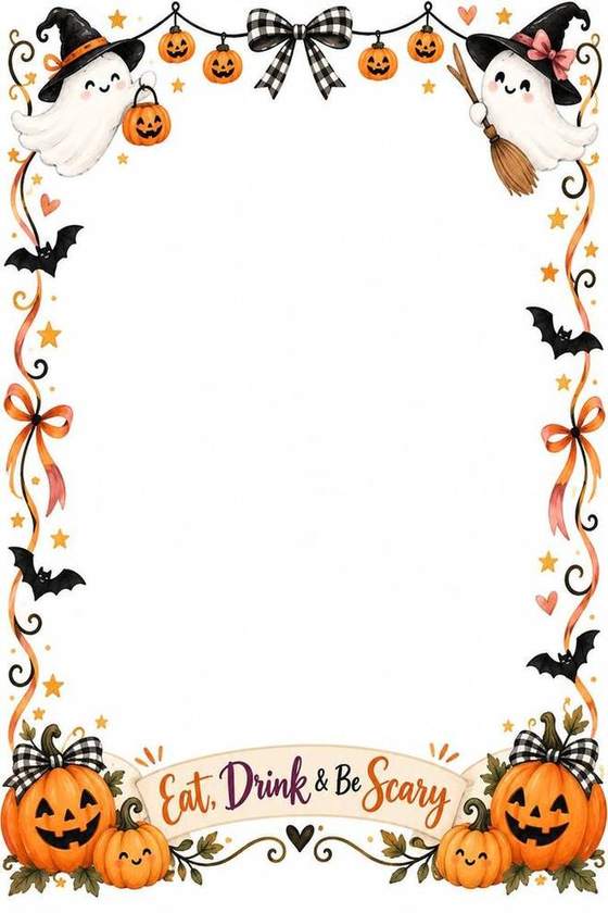 Halloween e-vite design